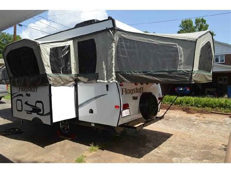 Pop up campers have been an american tradition since the 1930s. 2014 Used Forest River FLAGSTAFF 27SC Pop Up Camper in ...