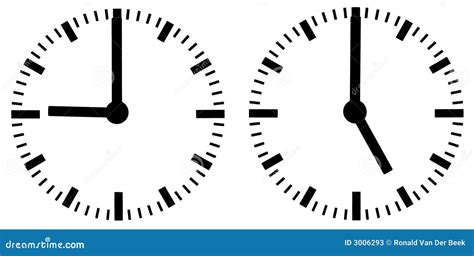 Clock Dials 1 Vector Illustration 10512298