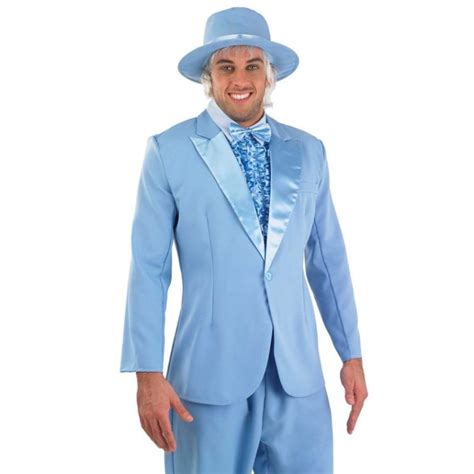 Dumb Dumber Blue Suit Men S Fancy Dress Costume
