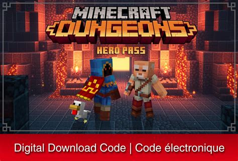 Minecraft Dungeons Hero Pass Dlc Nintendo Switch Digital Code