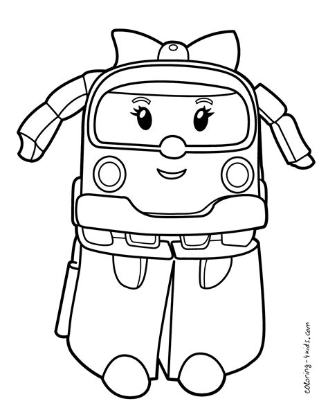 Robocar Poli Drawing at GetDrawings | Free download