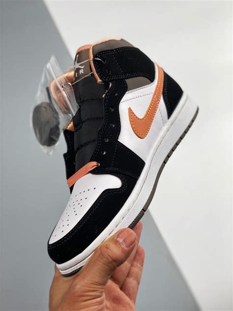 Air Jordan 1 Mid Peach Mocha Dh0210 100 For Sale Sneaker Hello