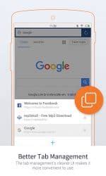 It's a lightweight browser especially useful to users of android phones with lower specs and less storage. UC Browser Mini For Free | APK Download for Android