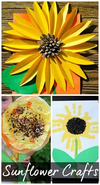 Sunflower Crafts For Kids To Make Crafty Morning