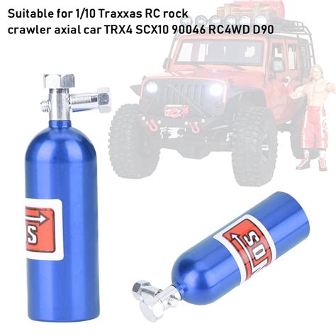 Otviap Mini Nos Nitrous Oxide Bottle Canister For 110 Traxxas Rc Rock