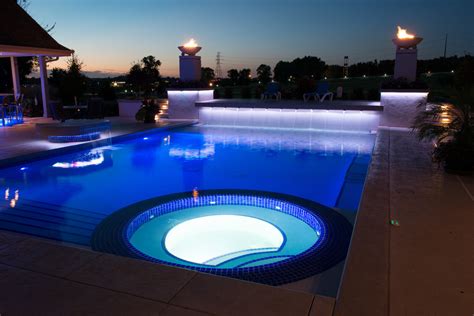 Top 10 campgrounds and rv parks cedar rapids, iowa. Pool with Accent Lighting - Modern - Pool - Cedar Rapids ...