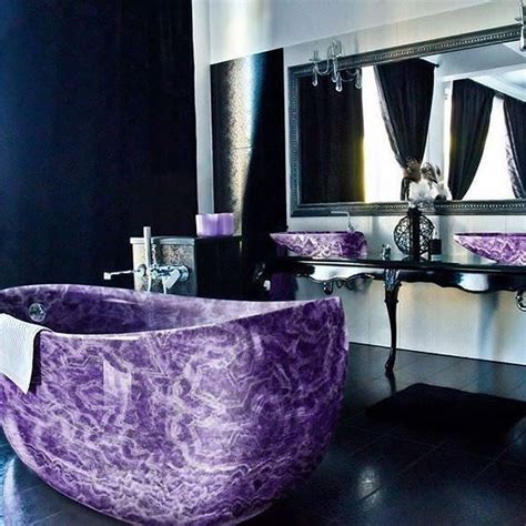 Amethyst Bath Tub Anyone Imagine Waking Up To This Purple Beauty