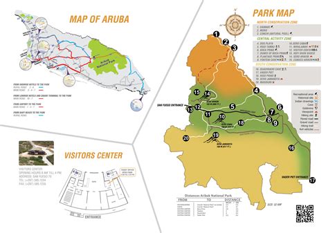 Park Map Aruba National Park Foundation
