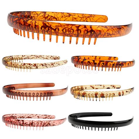 Fashion Various Styles Hair Band Comb Toothed Headband Women Men Girl