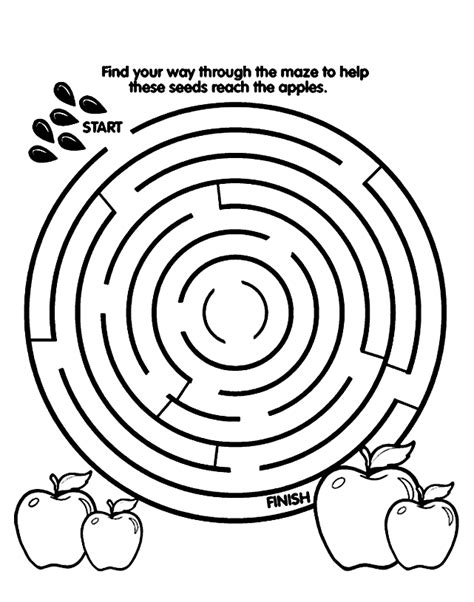 How to print easter maze worksheets for kids? Easy Maze Colouring Pages - Coloring Home