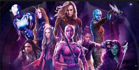 Avengers Women Endgame Wallpapers Wallpaper Cave