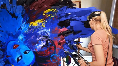 artist fuses real and virtual art with tilt brush mixed reality road to vr