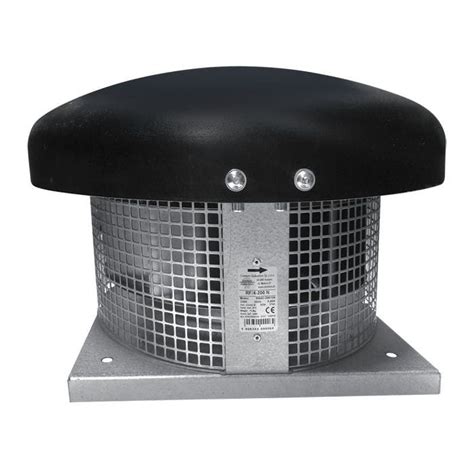 Rooftop Fan Rf Ec Series Ventur Axial Exhaust Ventilation