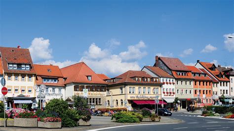 Wohnungen bad königshofen im grabfeld. Ruhe und Erholung in der mittelalterlichen Festungstadt ...