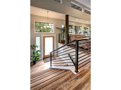 I have never liked split entries in houses. Flipping Houses Boring Split Level Transformed Into Modern ...