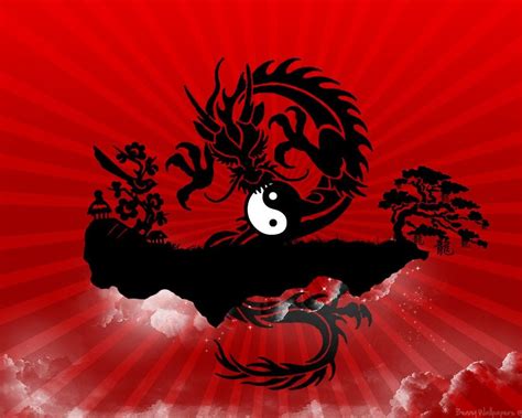 Yin Yang Dragon Wallpapers Top Free Yin Yang Dragon Backgrounds