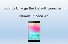 honor 4x launcher default