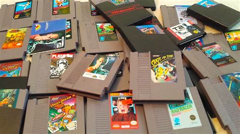 My Entire Classic Retro Game Collection August 2015 Nes