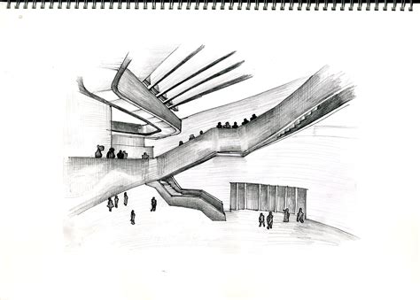 Zaha Hadid Hand Drawing At Getdrawings Free Download