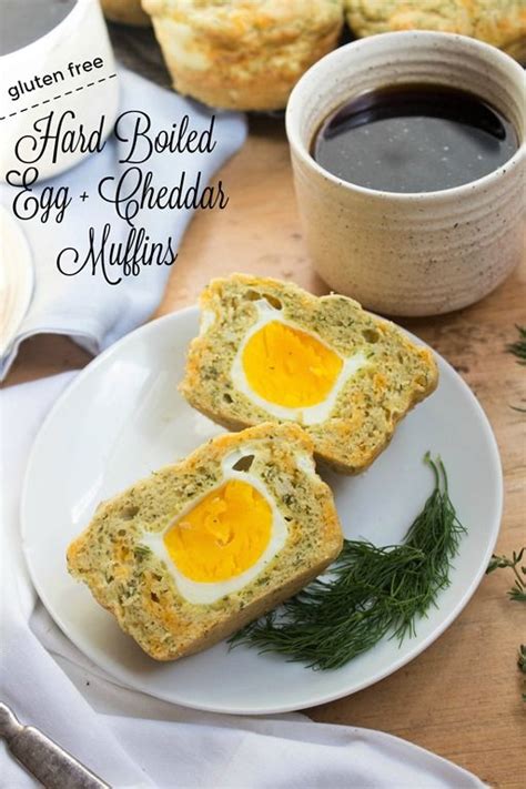 The taste is great, but when you're meal prepping them as often as health experts encourage you to, things get monotonous pretty quickly. Gluten free hard boiled egg and cheddar muffins recipe! An ...