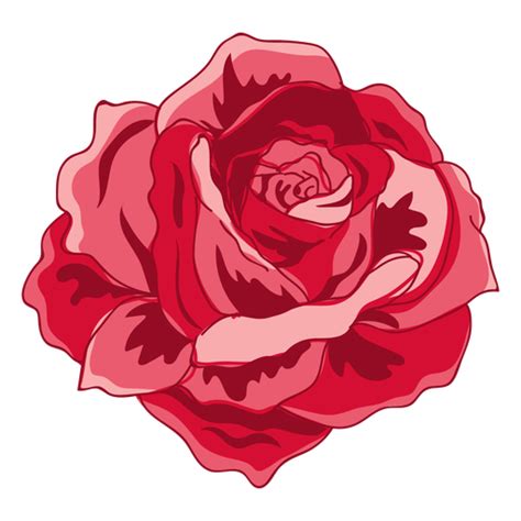 Red Blooming Rose Icon Transparent Png And Svg Vector File