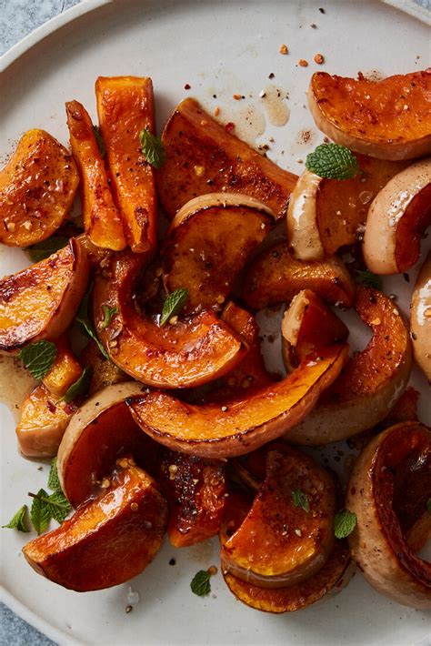 Roasted Butternut Squash With Brown Butter Vinaigrette Dining And Cooking