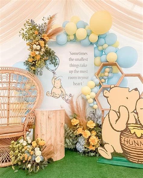 Classic Winnie The Pooh Baby Shower Diy Balloon Garland Kit Etsy Artofit