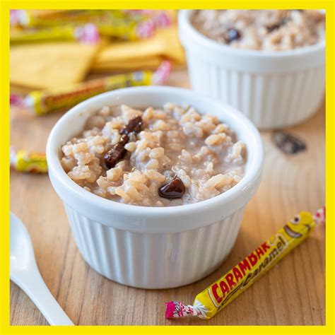 Riz au lait au Carambar