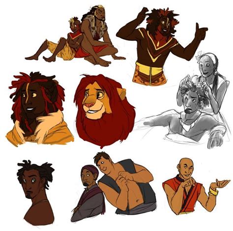 Lion King As Humans Reimagined As Humans On Pinterest Disney