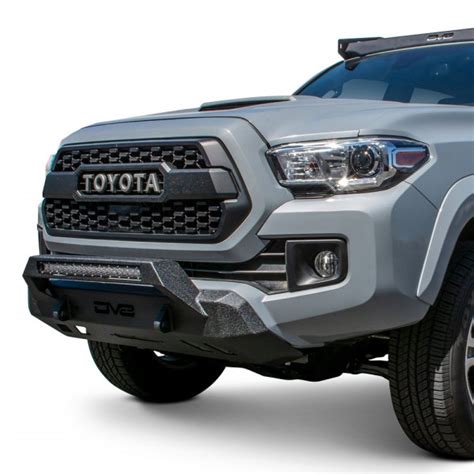 Dv8 Offroad® Toyota Tacoma 2019 Stubby Black Front Winch Hd Bumper