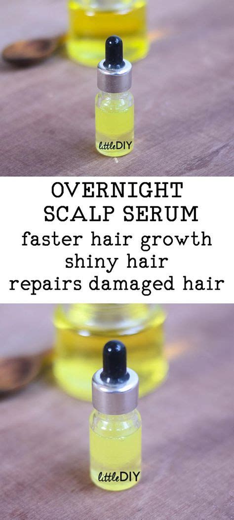 Want to remove unwanted hairs at home naturally? OVERNIGHT SCALP SERUM FOR FASTER HAIR GROWTH | Hair growth ...