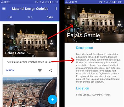 We did not find results for: android - Add motion between a list of material cards and ...
