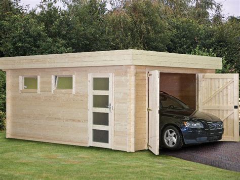 One thing to remember is that, although you call it a flat garage roof, it's not entirely flat. Flat Roof Garage Plans How to Build DIY Blueprints pdf ...