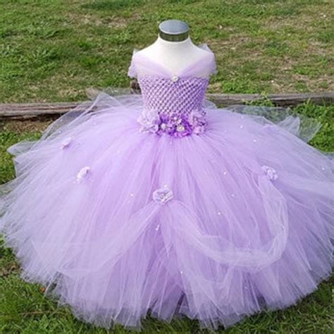 2 8y Flower Girl Princess Dress Kid Party Pageant Wedding Bridesmaid
