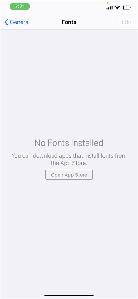 Here's how to update your apps in ios 13. Just found a hidden "fonts" section in iOS 14 that appears ...