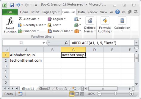 Find and replace has advanced features that many users are not aware of. MS Excel: How to use the REPLACE Function (WS)