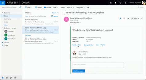 Outlook bypasses autodiscover and directly connects to office365. Wrike vertieft die Integration mit Microsoft Office 365 ...