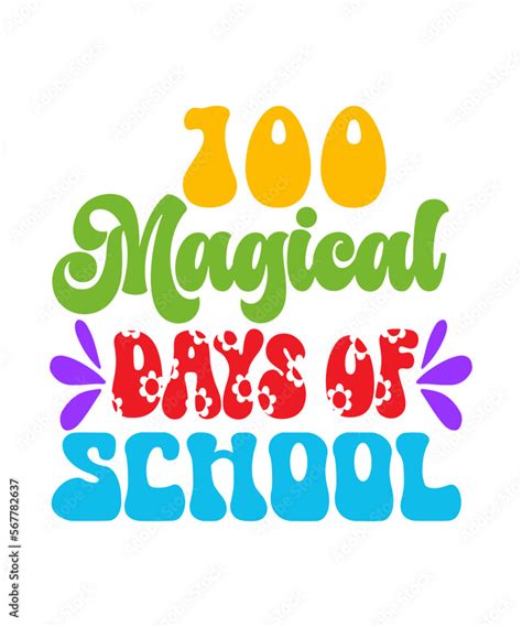 100 Days Of School Svg Bundle 100th Day Of School Svg 100 Days Svg