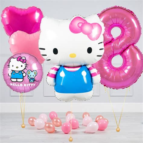 Hello Kitty Balloons Helium Balloons Birthday Birthday Balloons
