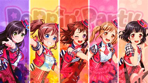 Wallpaper Bang Dream Poppin Party By Diegoodesings On Deviantart
