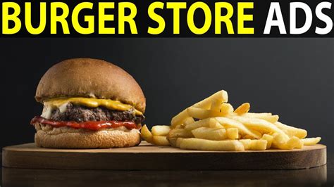 The Burger Store Commercial Ads Youtube