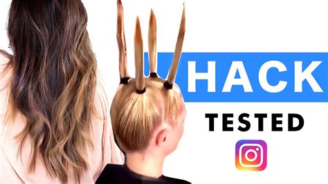 Schoolboy put in isolation because his hair is too short. 2-MINUTE Home HAIR CUT 💋 Instagram HACK TESTED ...