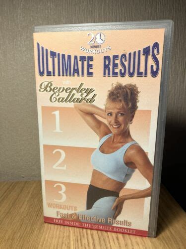Beverley Callard Ultimate Results 1998 Vhs Video Cassette Tape Pal Exercise Ebay