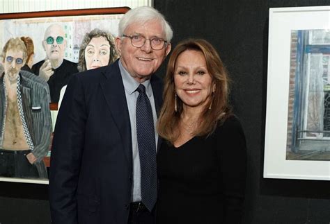 Every time we saw the drawings, we would say, oh, that's not his nose. Marlo Thomas and Phil Donahue Urge Fans to Stay Home for ...