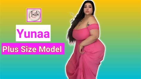 yuna arabian curvy model plus size fashion ideas brand ambassador biography and lifestyle