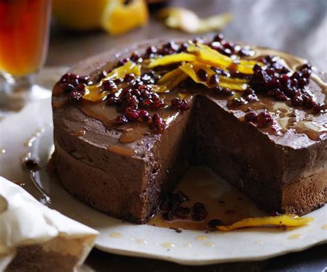 Indeed, chocolate mousse is doable, even if you're lactose intolerant. Chocolate mousse cake with pomegranate syrup | Australian ...
