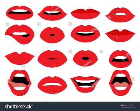 Woman Lips Vector Design Illustration Isolated Stock Vector Royalty Free 1834713727 Shutterstock