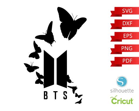 Bts Logo Svg Bts Logo Svg Cut File Bts Logo Svg Great For Images And Photos Finder