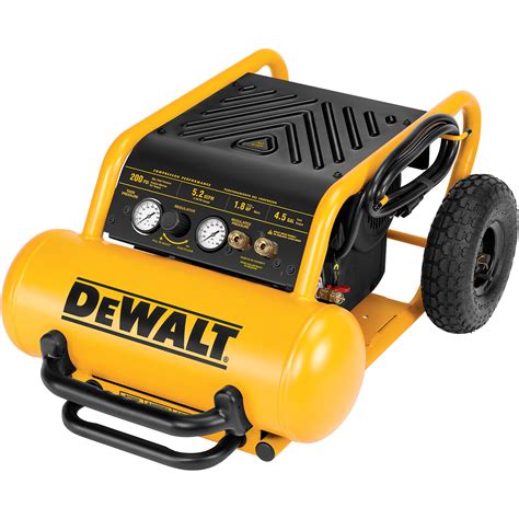 DEWALT Compresseurs portatifs sur roues, électrique, 3,75 gal. (4,5 gal