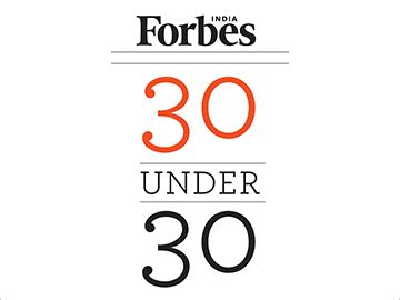 Forbes india started their list in 2014. 30 Under 30: The Kids Are All Right | Forbes India